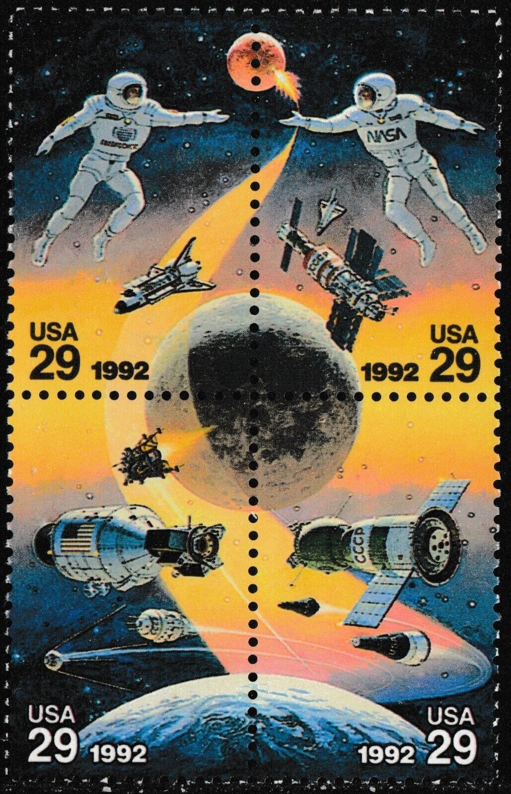 1992 USA space collaboration