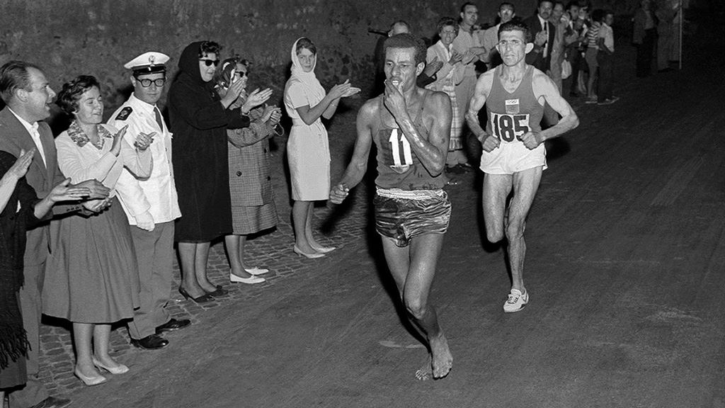 Abebe Bikila maratona olimpica Roma 1960 1024