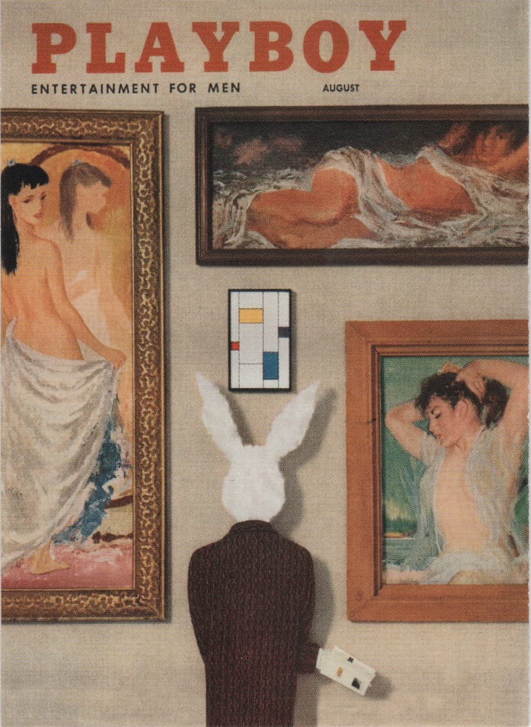 7 card playboy copertina agosto 1956